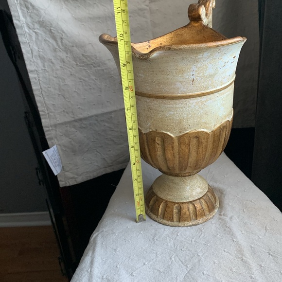 Vintage pottery pitcher. Made in Italy. - Picture 2 of 7